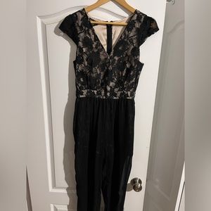 Bebe lace jumpsuit
